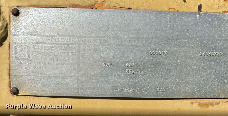 image for item DP6133 1970 Caterpillar 950 wheel loader