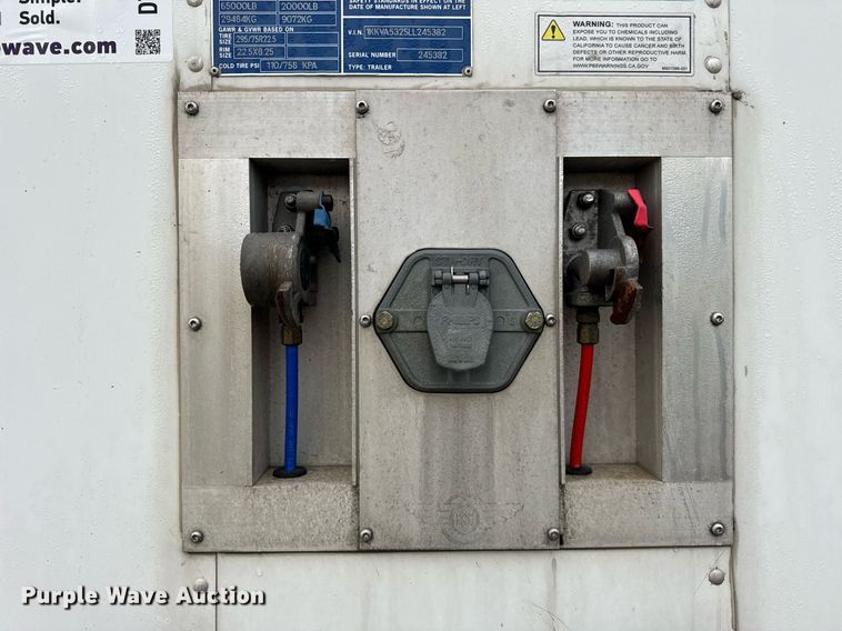 image for item DT2234 2020 Kentucky Trailer  dry van trailer