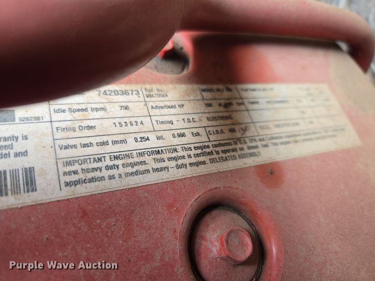 image for item EC3457 2018 International 4300 utility / service truck