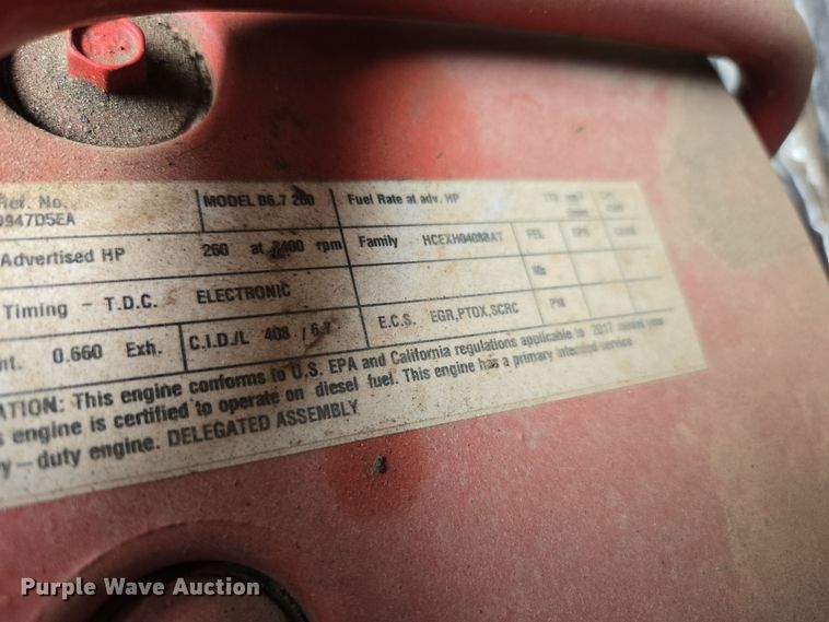 image for item EC3457 2018 International 4300 utility / service truck