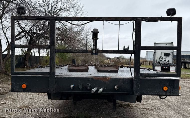 image for item ED5502 1999 Landoll tilt deck equipment trailer