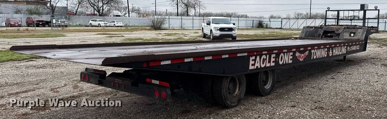 image for item ED5502 1999 Landoll tilt deck equipment trailer