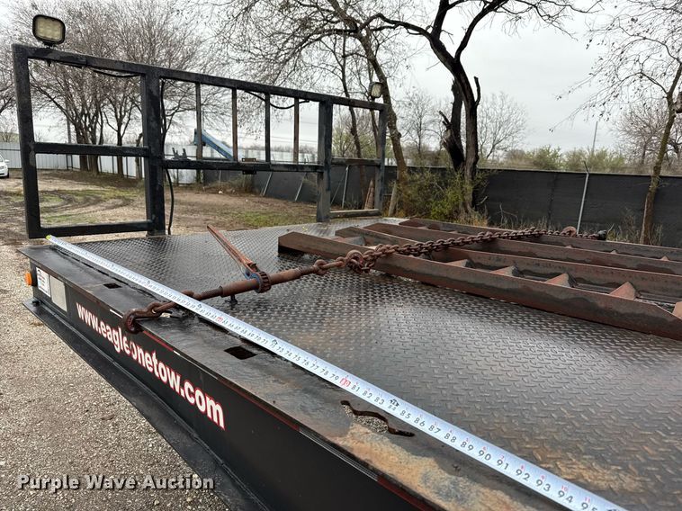 image for item ED5502 1999 Landoll tilt deck equipment trailer