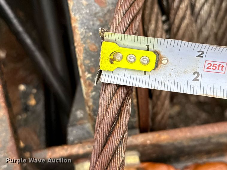 image for item ED5502 1999 Landoll tilt deck equipment trailer