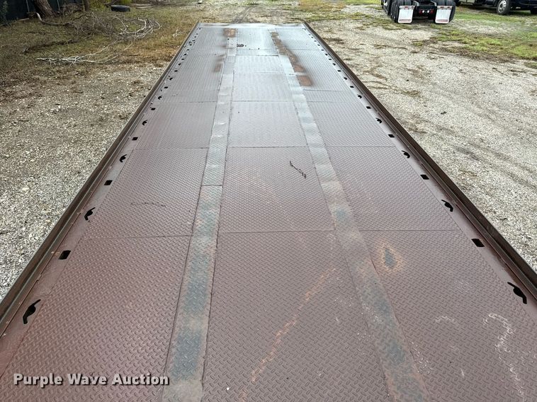 image for item ED5502 1999 Landoll tilt deck equipment trailer