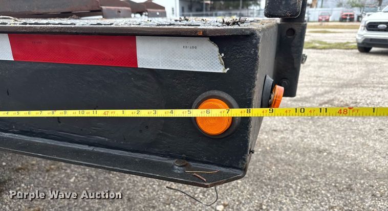 image for item ED5502 1999 Landoll tilt deck equipment trailer