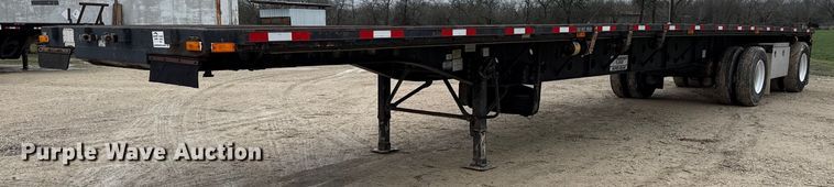 image for item ED5503 2002 Transcraft TL-2000 flatbed trailer