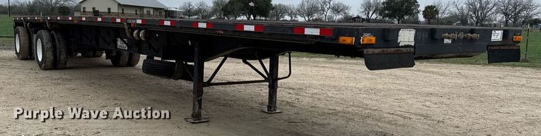 image for item ED5503 2002 Transcraft TL-2000 flatbed trailer