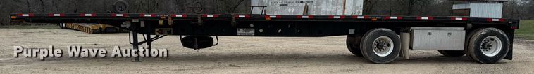 image for item ED5503 2002 Transcraft TL-2000 flatbed trailer
