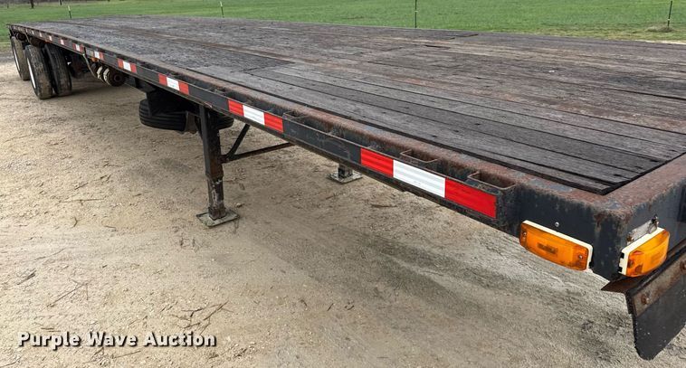 image for item ED5503 2002 Transcraft TL-2000 flatbed trailer