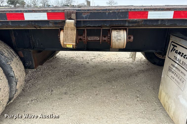 image for item ED5503 2002 Transcraft TL-2000 flatbed trailer