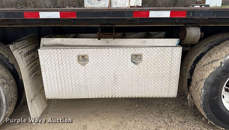 image for item ED5503 2002 Transcraft TL-2000 flatbed trailer