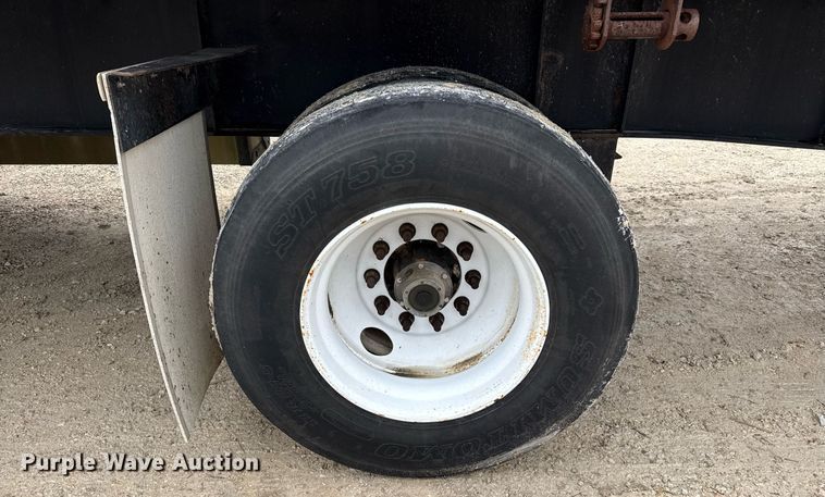 image for item ED5503 2002 Transcraft TL-2000 flatbed trailer