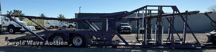 image for item EG2506 1999 Peterbilt 377 car carrier truck with car carrier trailer