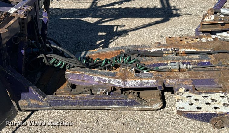 image for item EG2506 1999 Peterbilt 377 car carrier truck with car carrier trailer