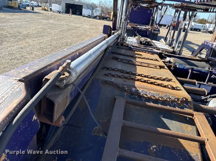 image for item EG2506 1999 Peterbilt 377 car carrier truck with car carrier trailer