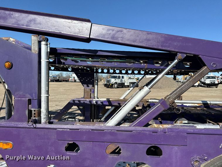 image for item EG2506 1999 Peterbilt 377 car carrier truck with car carrier trailer