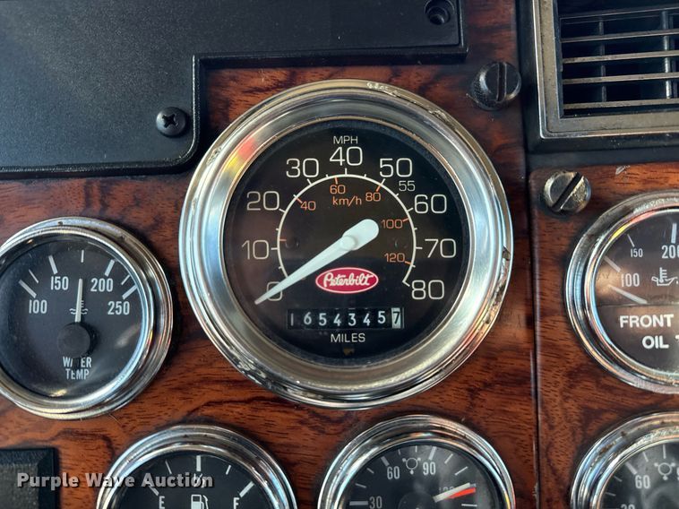 image for item EG2506 1999 Peterbilt 377 car carrier truck with car carrier trailer