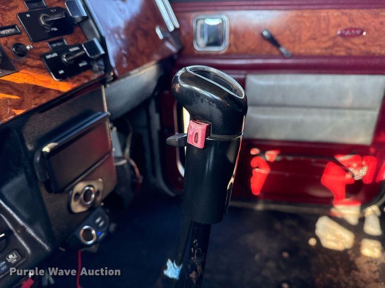 image for item EG2506 1999 Peterbilt 377 car carrier truck with car carrier trailer