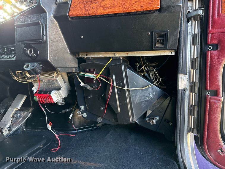 image for item EG2506 1999 Peterbilt 377 car carrier truck with car carrier trailer