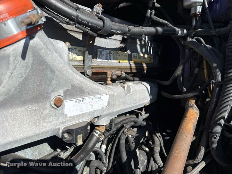 image for item EG2506 1999 Peterbilt 377 car carrier truck with car carrier trailer