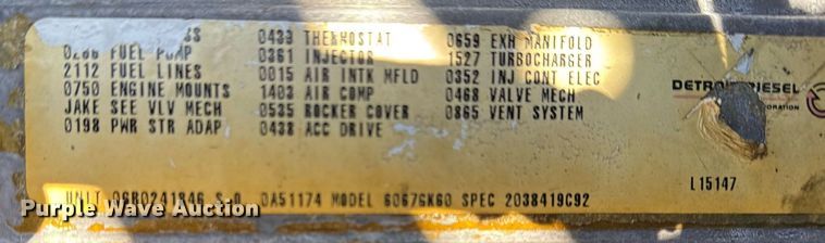 image for item EG2506 1999 Peterbilt 377 car carrier truck with car carrier trailer