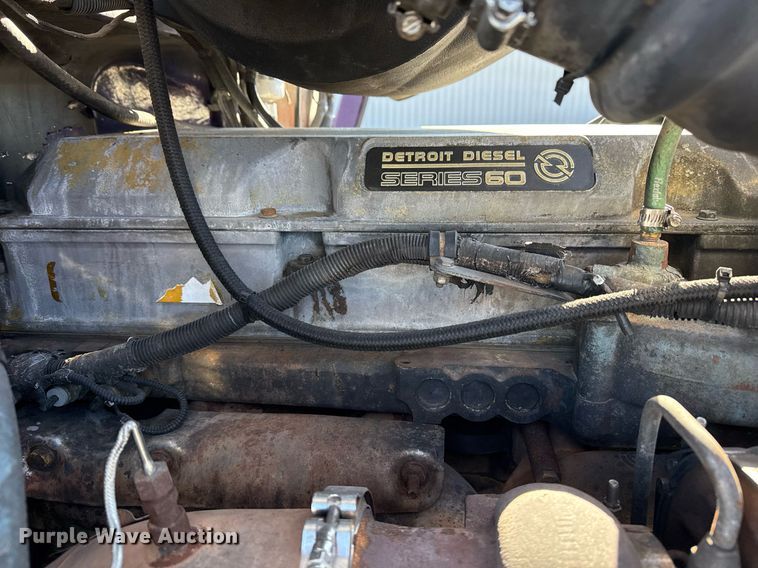 image for item EG2506 1999 Peterbilt 377 car carrier truck with car carrier trailer