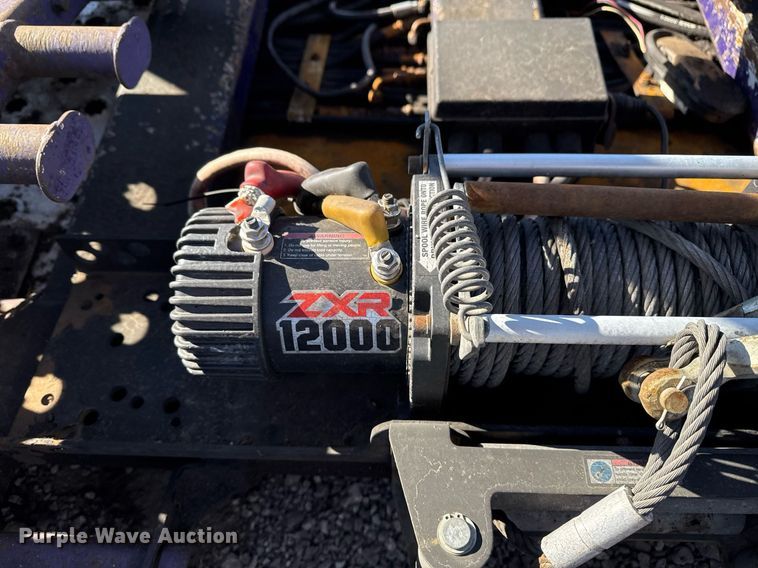 image for item EG2506 1999 Peterbilt 377 car carrier truck with car carrier trailer