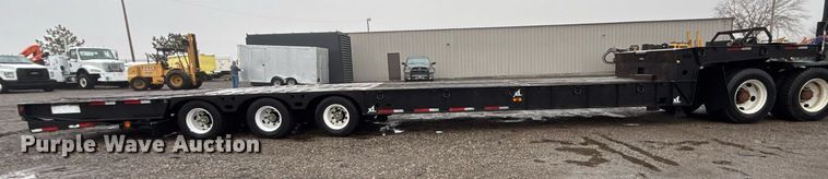 image for item EG2509 2018 X-L Specialized XL 80 PT drop deck hydraulic tail equipment trailer