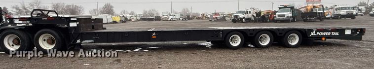 image for item EG2509 2018 X-L Specialized XL 80 PT drop deck hydraulic tail equipment trailer