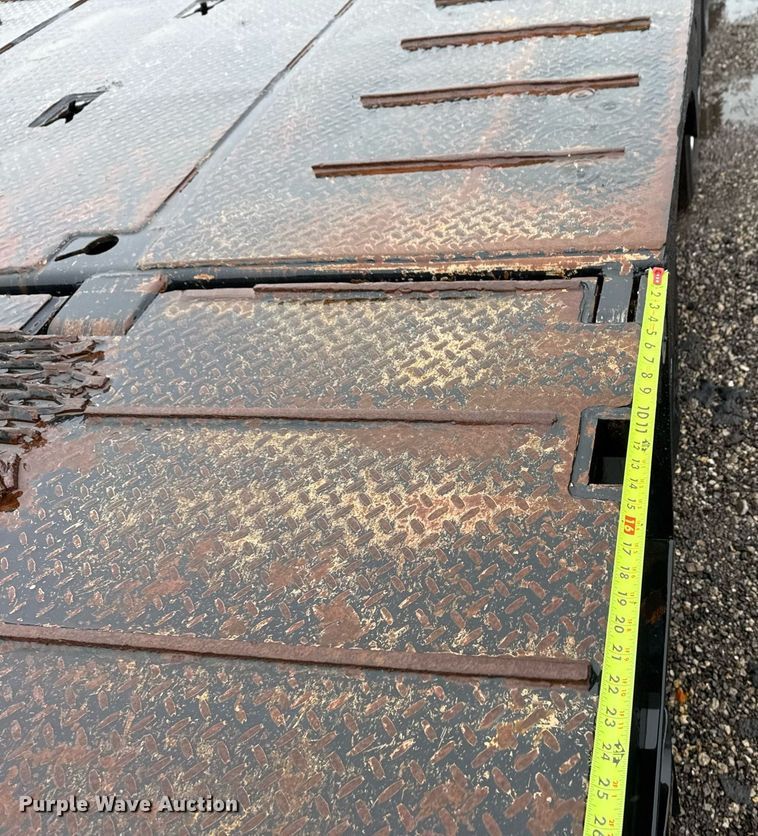 image for item EG2509 2018 X-L Specialized XL 80 PT drop deck hydraulic tail equipment trailer