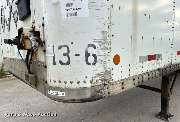 image for item EG7018 2004 Wabash DVDBHPC dry van trailer