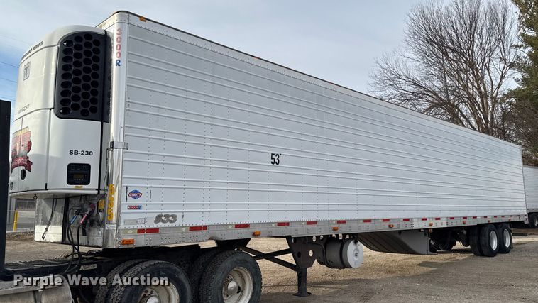 image for item EG7165 2009 Utility trailer 3000R refrigerated van trailer