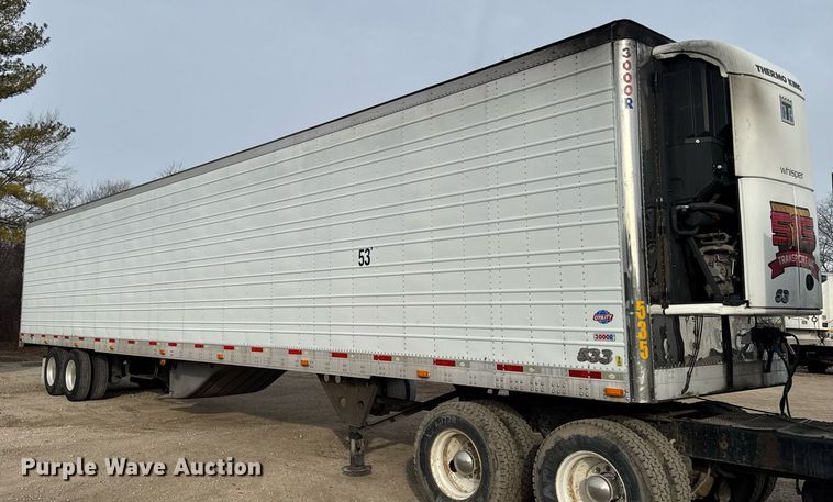 image for item EG7165 2009 Utility trailer 3000R refrigerated van trailer
