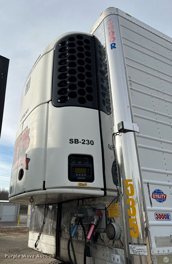 image for item EG7165 2009 Utility trailer 3000R refrigerated van trailer