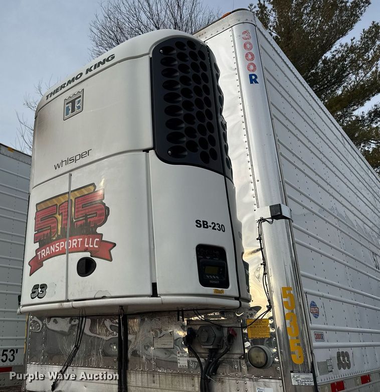 image for item EG7165 2009 Utility trailer 3000R refrigerated van trailer