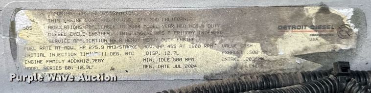 image for item EG7166 2013 Freightliner Cascadia 125 semi truck