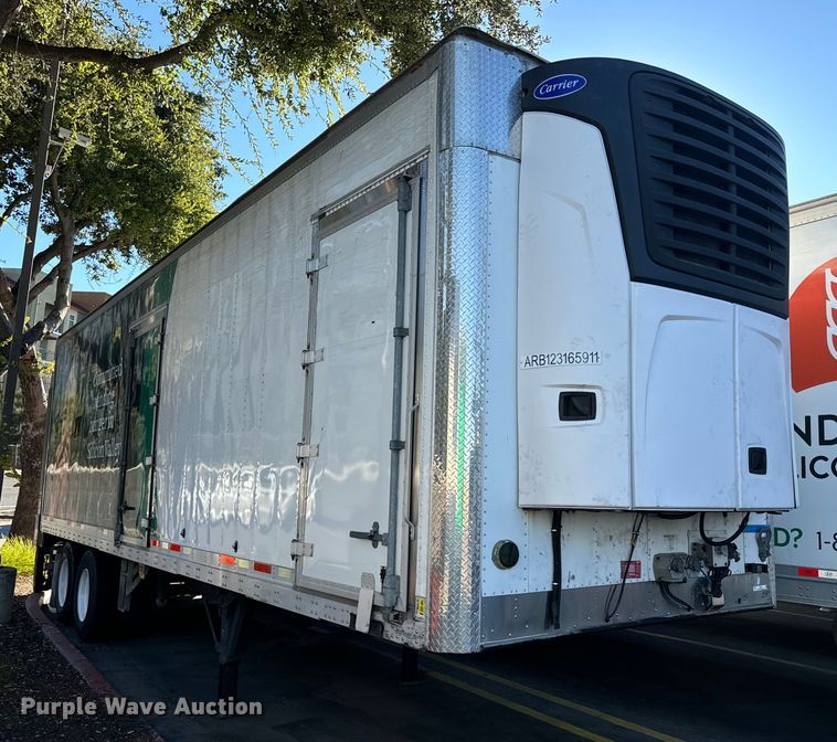 image for item EI4052 2011 Wabash refrigerated van trailer