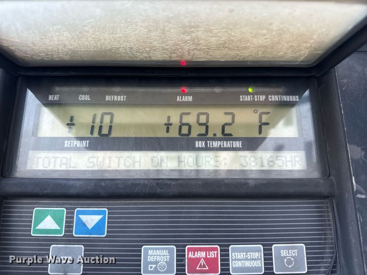 image for item EI4052 2011 Wabash refrigerated van trailer