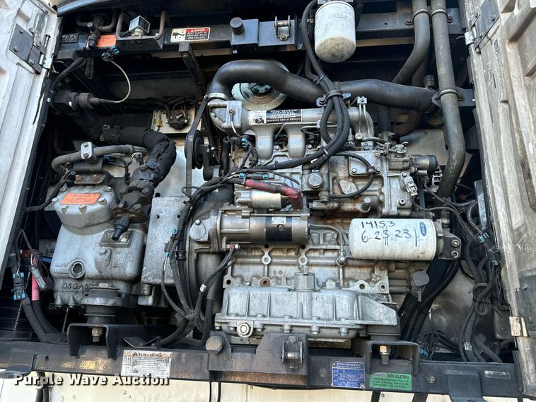 image for item EI4052 2011 Wabash refrigerated van trailer