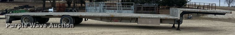 image for item EN5106 2006 Reitnouer DropMizer drop deck equipment trailer