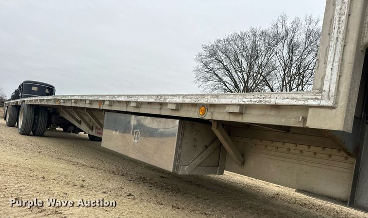 image for item EN5106 2006 Reitnouer DropMizer drop deck equipment trailer