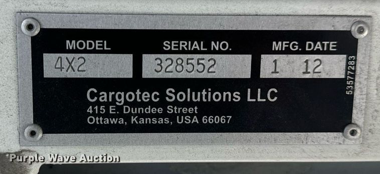 image for item EN5108 2012 Kalmar 4X2 yard truck