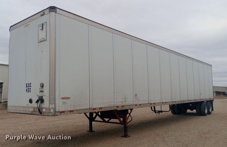 image for item EO0582 2012 Manac VAN53 dry van trailer