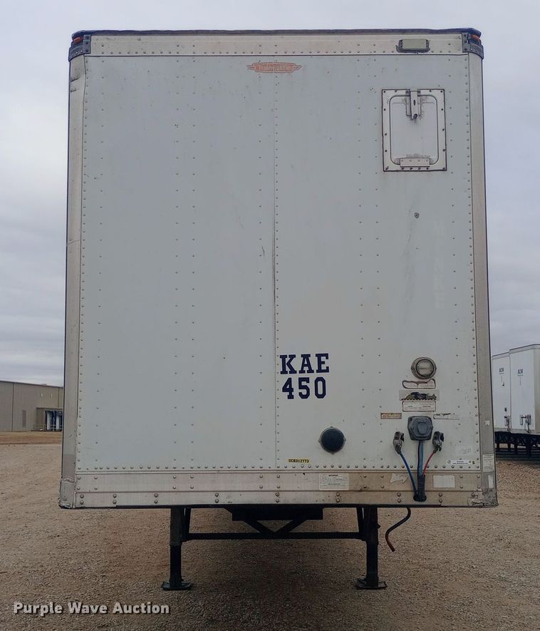 image for item EO0582 2012 Manac VAN53 dry van trailer