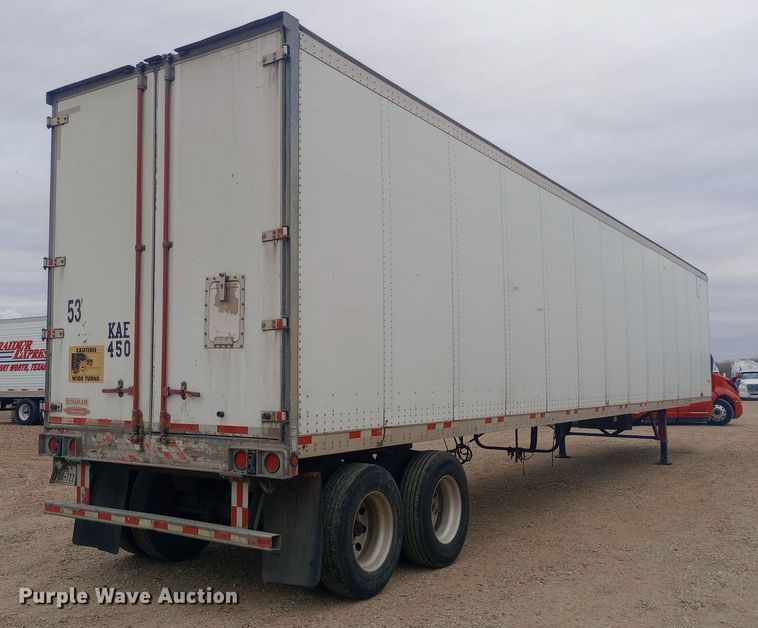 image for item EO0582 2012 Manac VAN53 dry van trailer