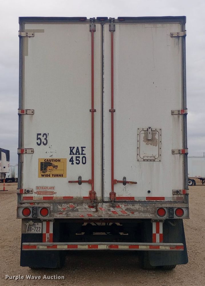 image for item EO0582 2012 Manac VAN53 dry van trailer