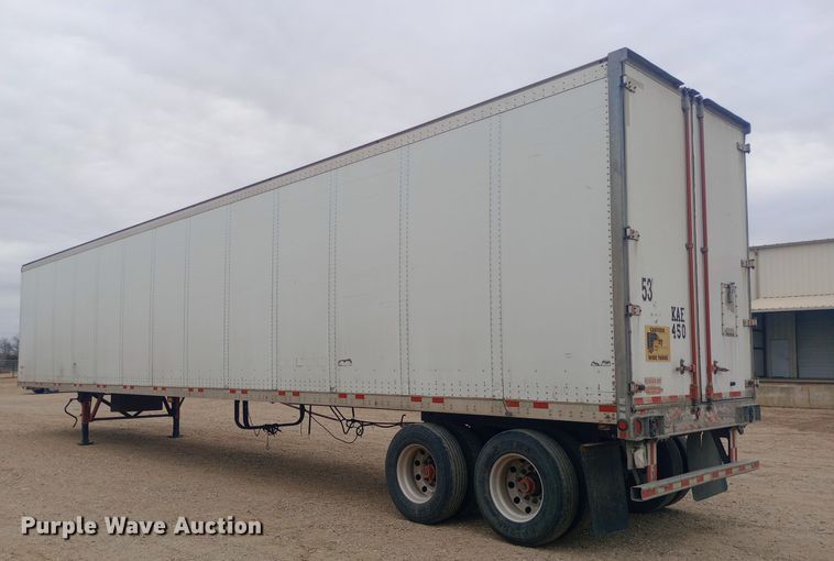 image for item EO0582 2012 Manac VAN53 dry van trailer