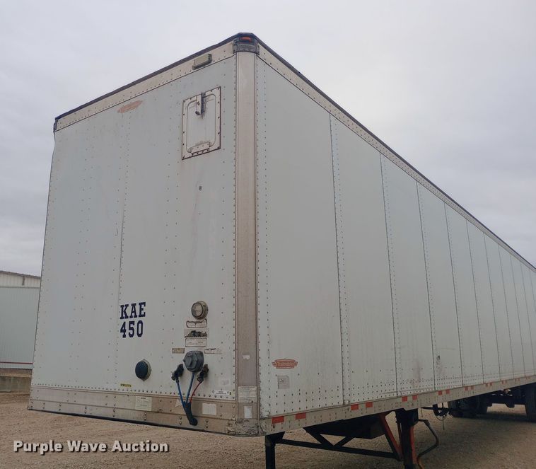 image for item EO0582 2012 Manac VAN53 dry van trailer