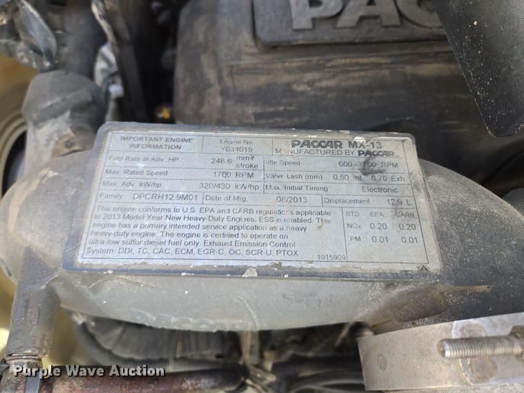 image for item EQ3949 2014 Kenworth T660 semi truck